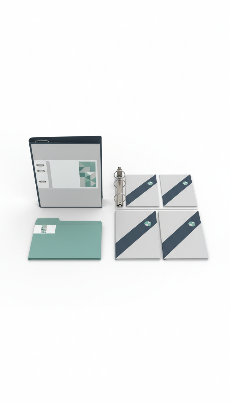 Branded Corporate Compliance Binder With Tabs